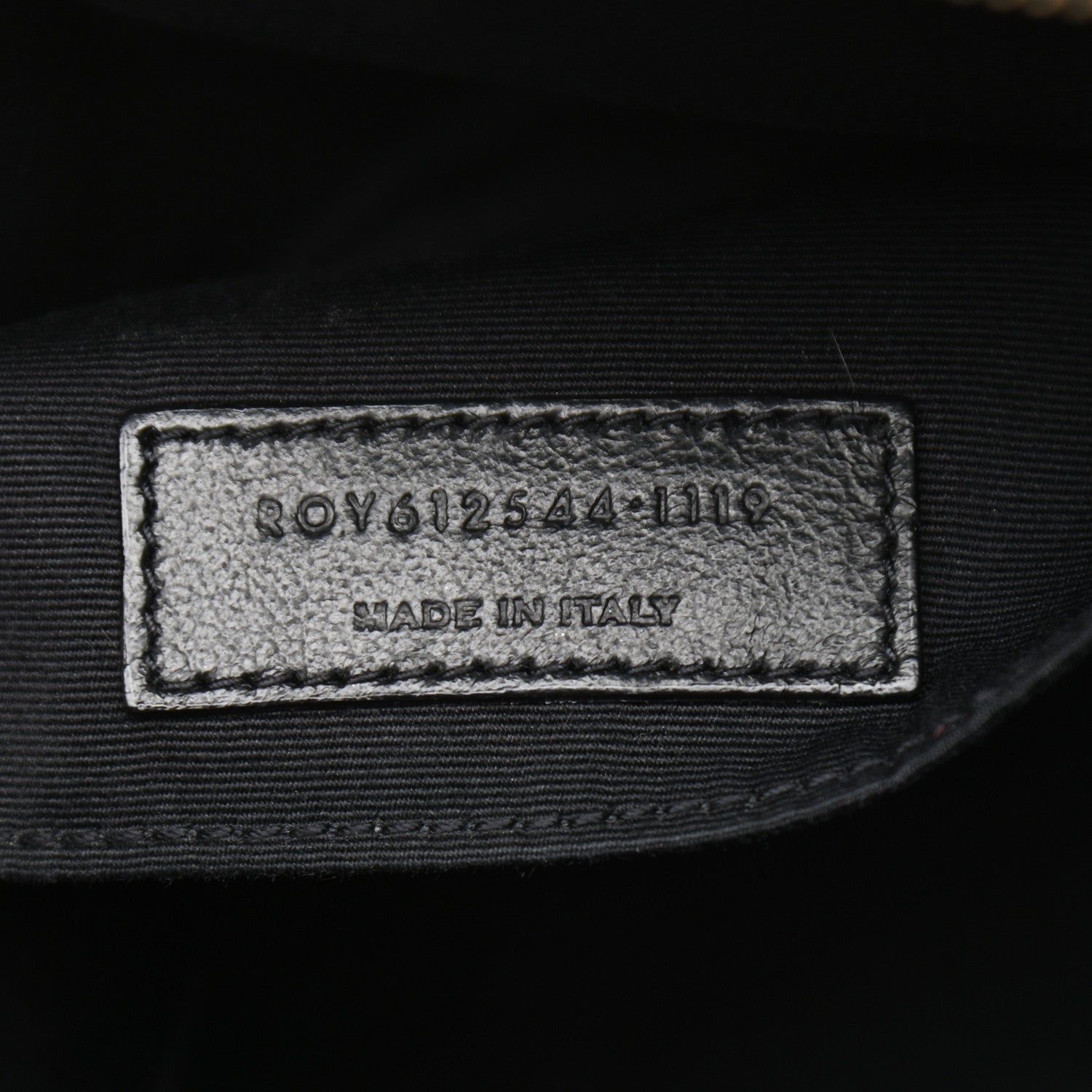 Saint Laurent Calfskin Matelasse Monogram Lou Camera Bag Black 7 of 10