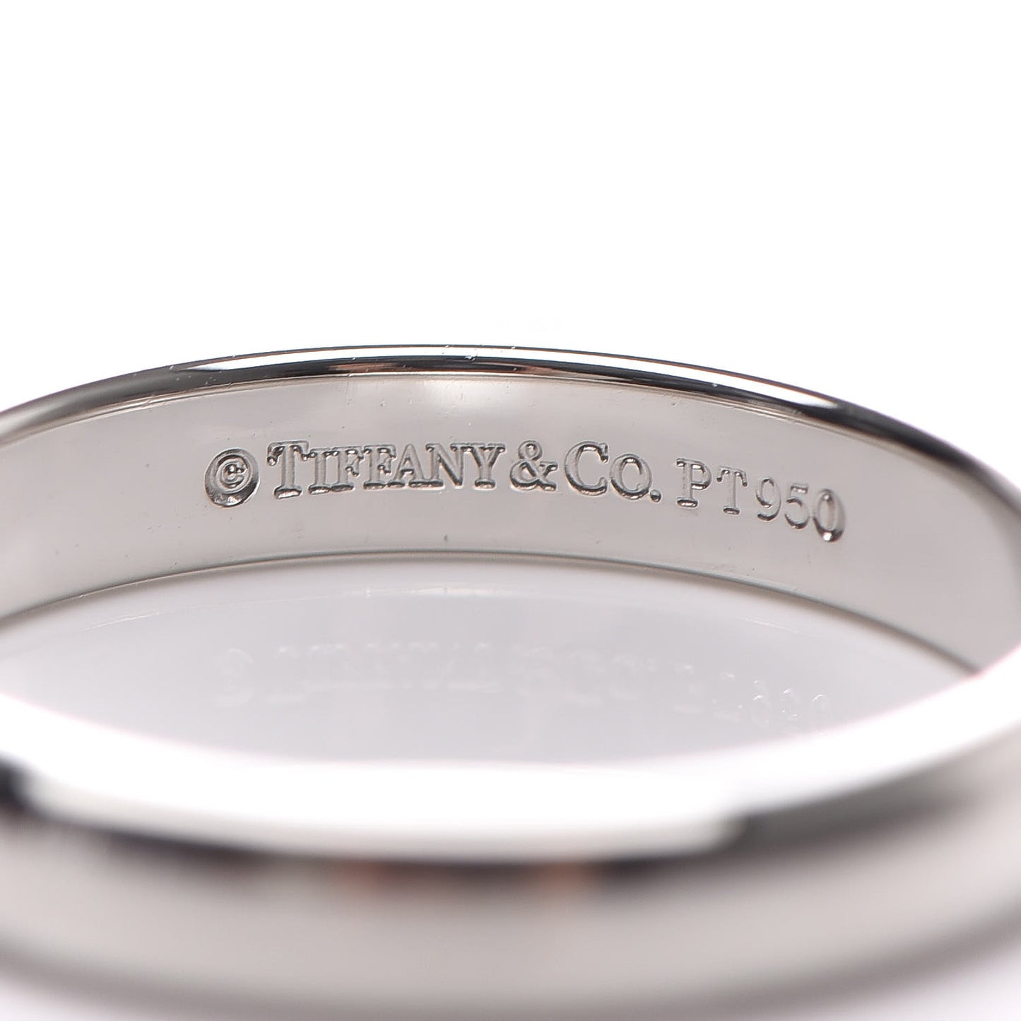 Platinum 3mm Classic Wedding Band Ring 49 4.75