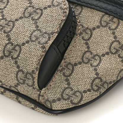 Gucci GG Supreme Monogram Belt Bag Black 9 of 9