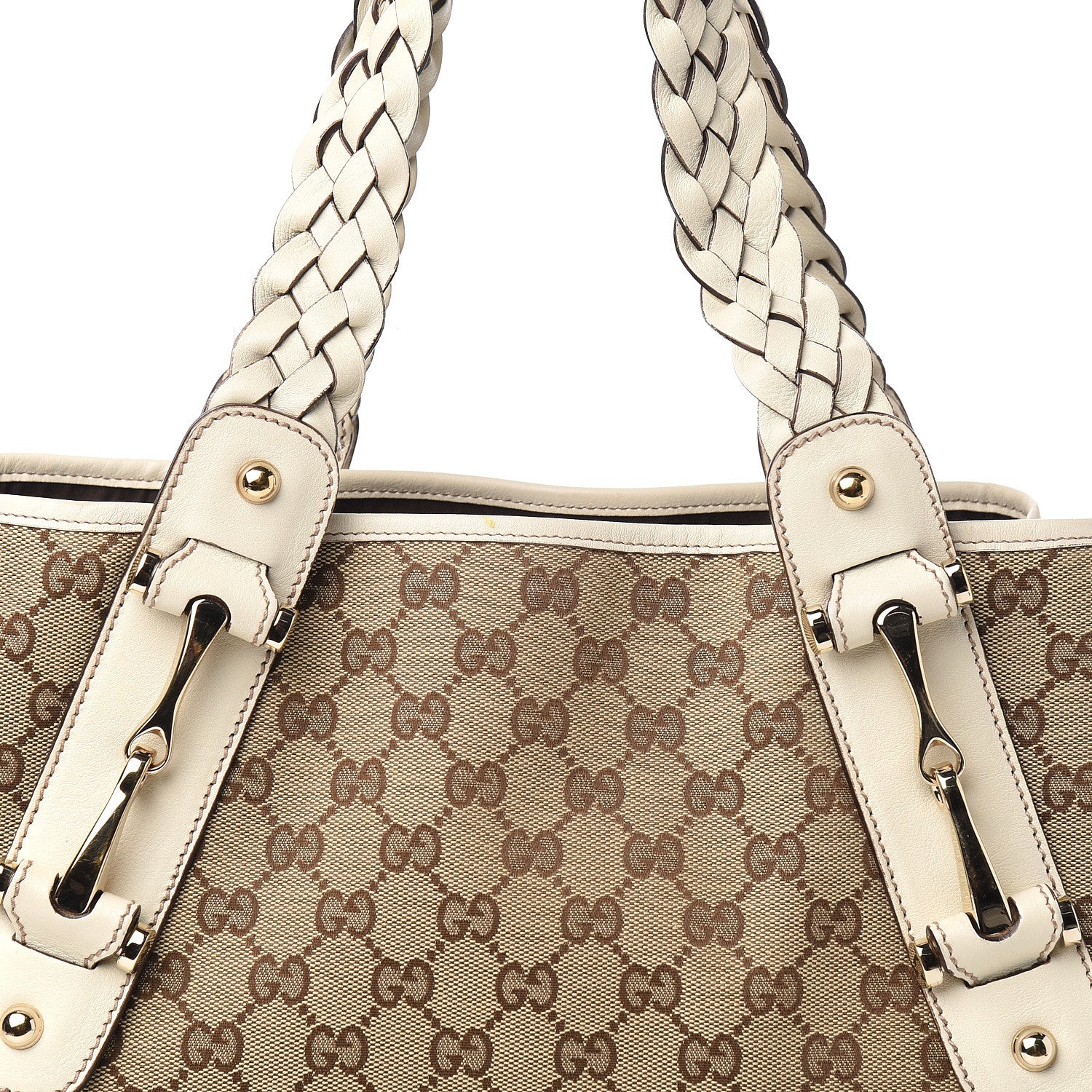 Gucci Monogram Small Pelham Shoulder Bag Off White 9 of 10