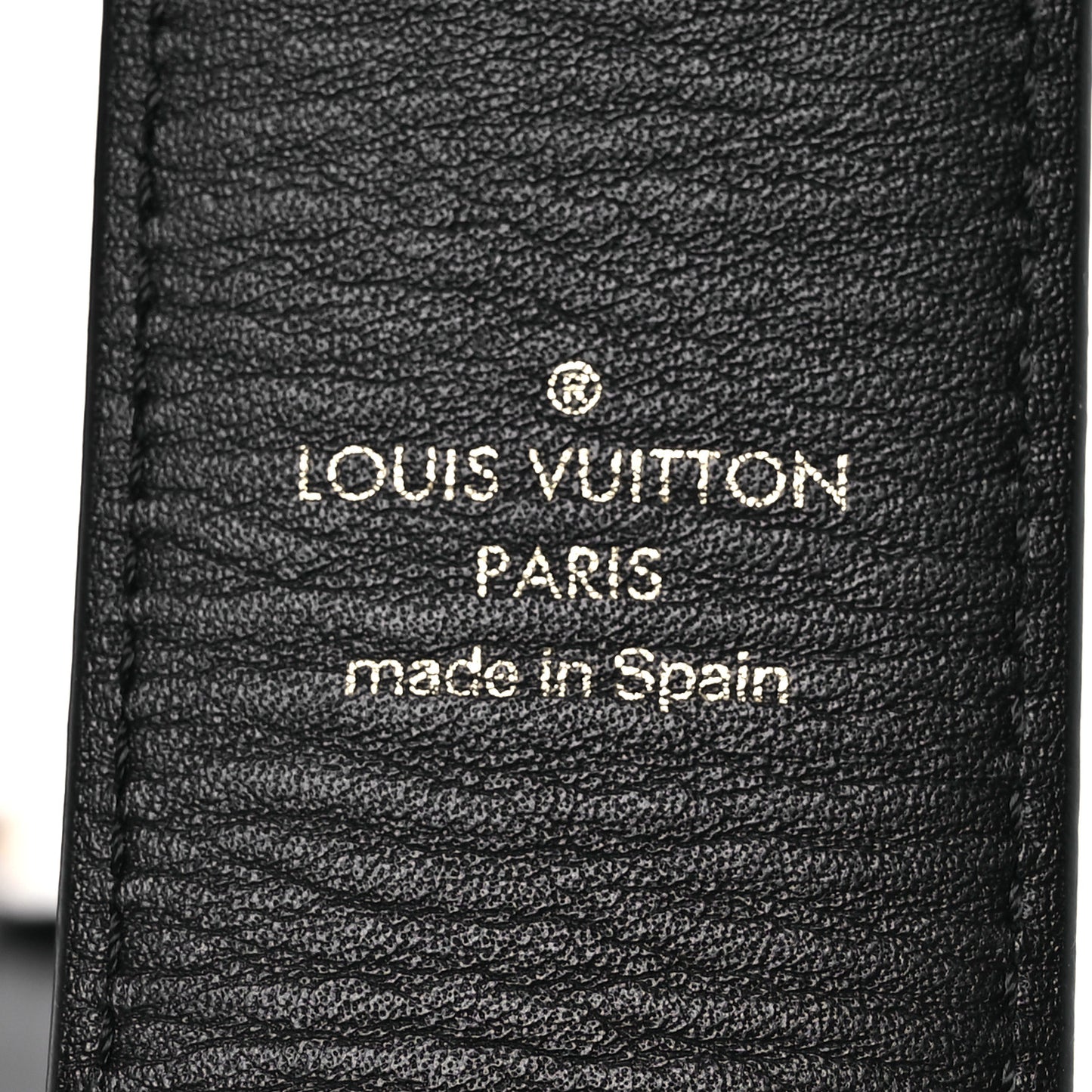 Monogram Bandouliere Shoulder Strap Black