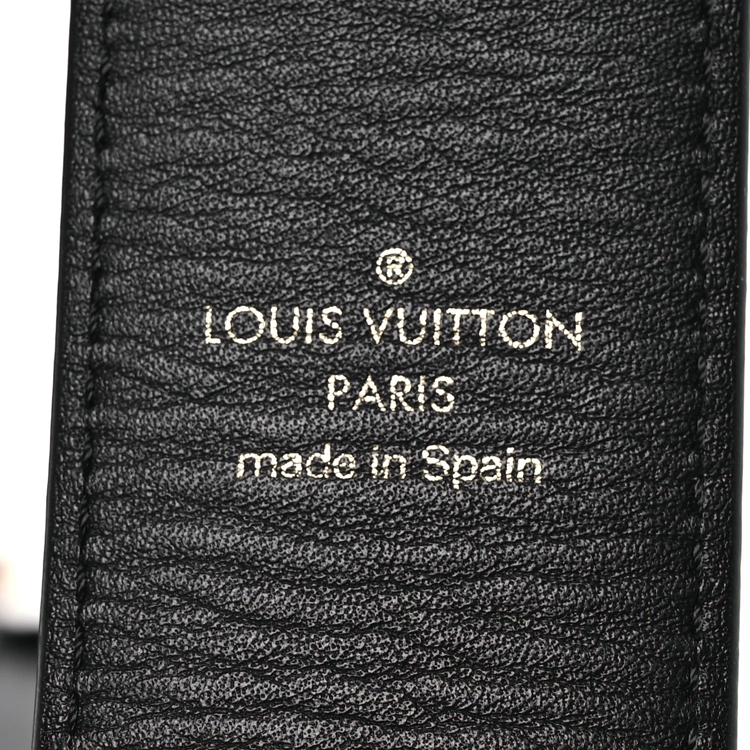 Louis Vuitton Monogram Bandouliere Shoulder Strap Black 3 of 5