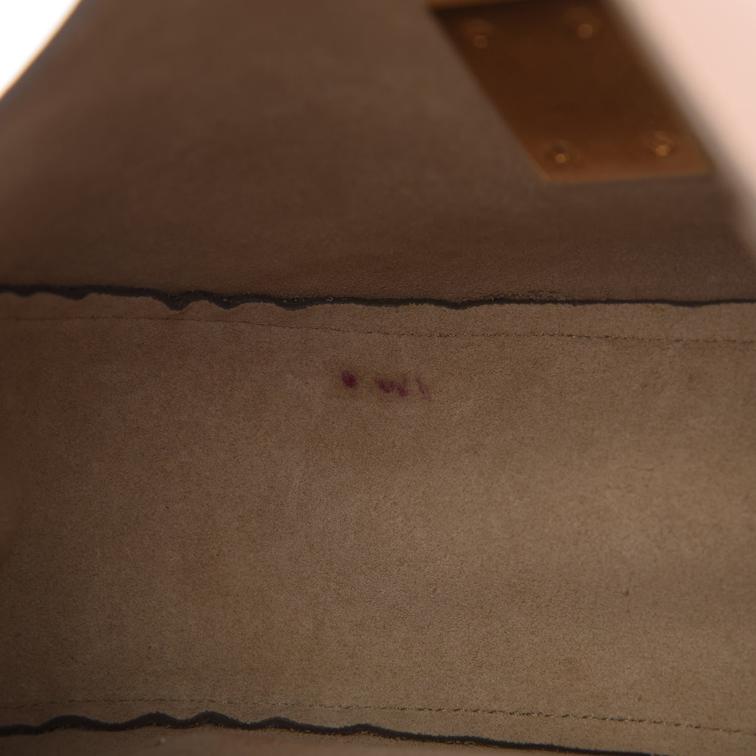 Chloe Grained Lambskin Drew Shoulder Bag Cement Pink 10 of 11