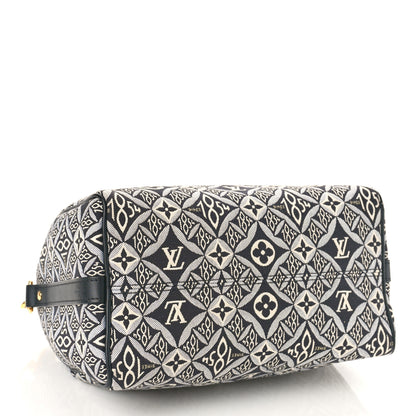 Louis Vuitton Jacquard Since 1854 Speedy Bandouliere 25 Grey 4 of 8