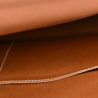 Hermes Courchevel Kelly Retourne 32 Gold 8 of 44