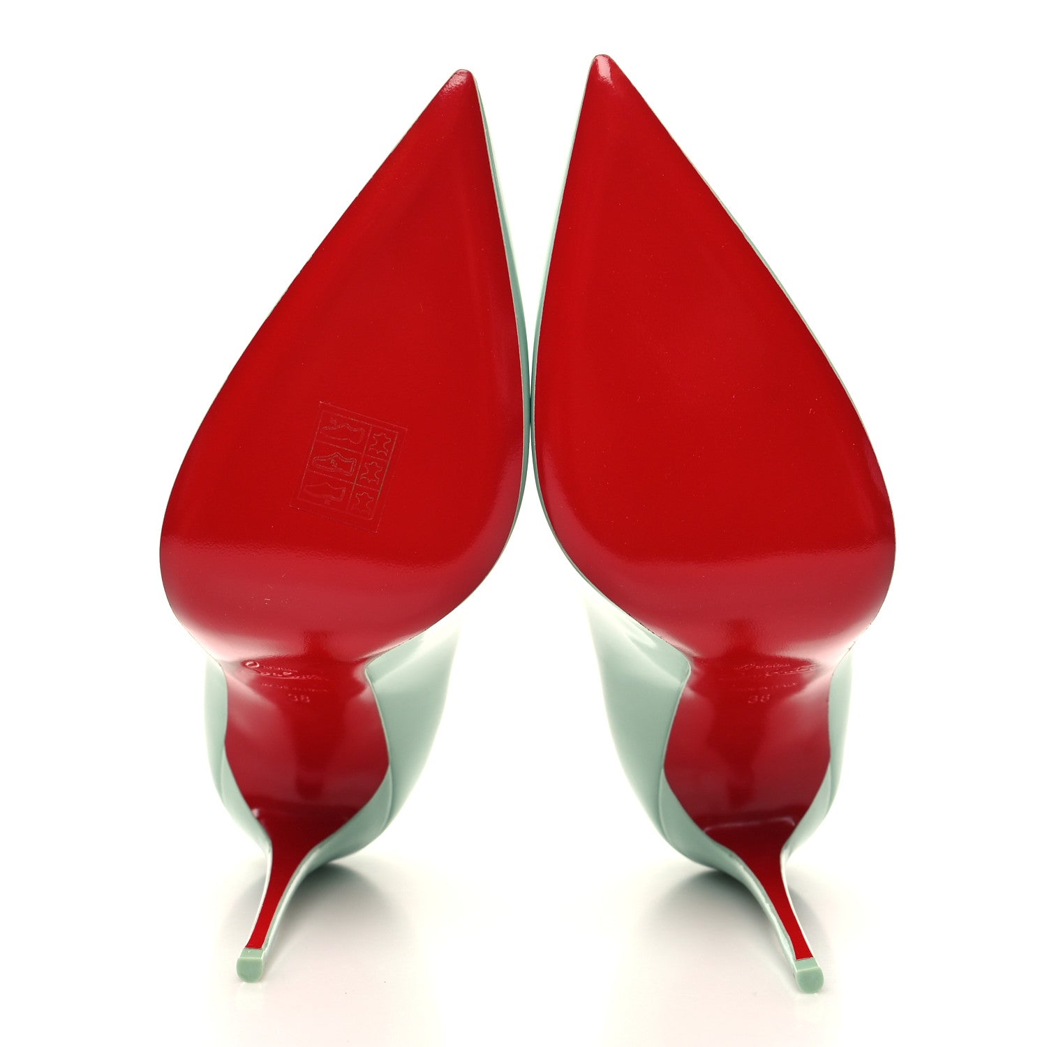 Christian Louboutin Patent So Kate 100 Pumps 38 Oxy 5 of 8