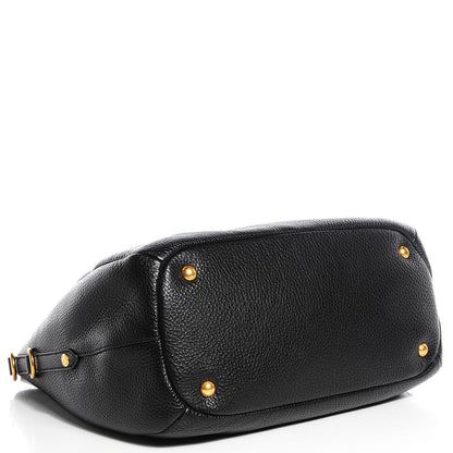 Prada Vitello Daino Shoulder Bag Nero Black 4 of 8