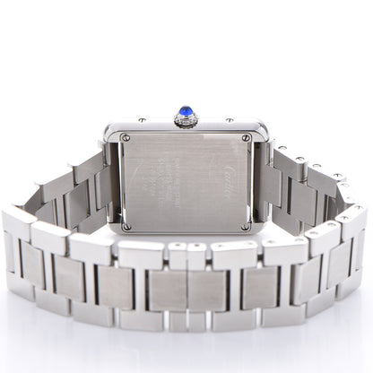 Cartier Stainless Steel 24mm Tank Solo Quartz Watch 6 of 10