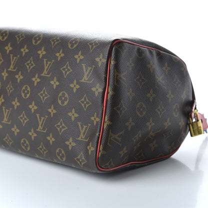 Louis Vuitton Monogram Totem Speedy 30 Flamingo 7 of 10