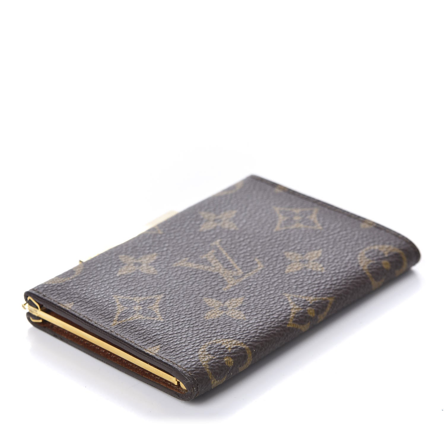 Louis Vuitton Monogram French Kiss Lock Coin Purse 4 of 6