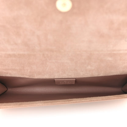 Gucci Patent Microguccissima Small Broadway Clutch Dark Cipria 5 of 12