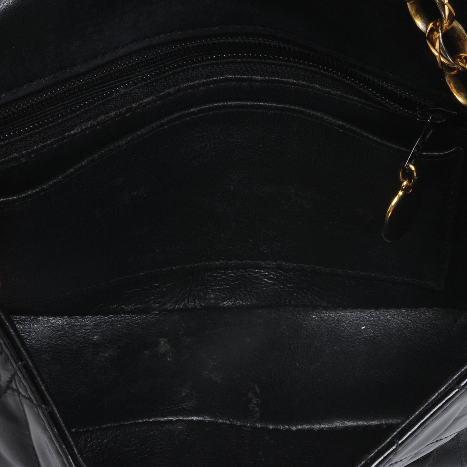 Chanel Patent Quilted Mini Flap Black 5 of 7