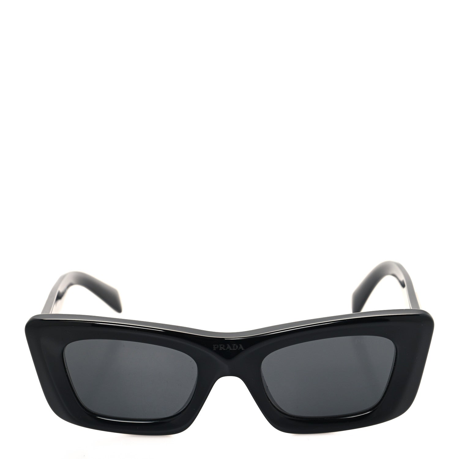 Prada Acetate Symbole Sunglasses SPR 13Z Black 2 of 7