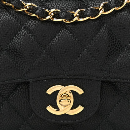Chanel Caviar Quilted Small Double Flap Black 8 of 14