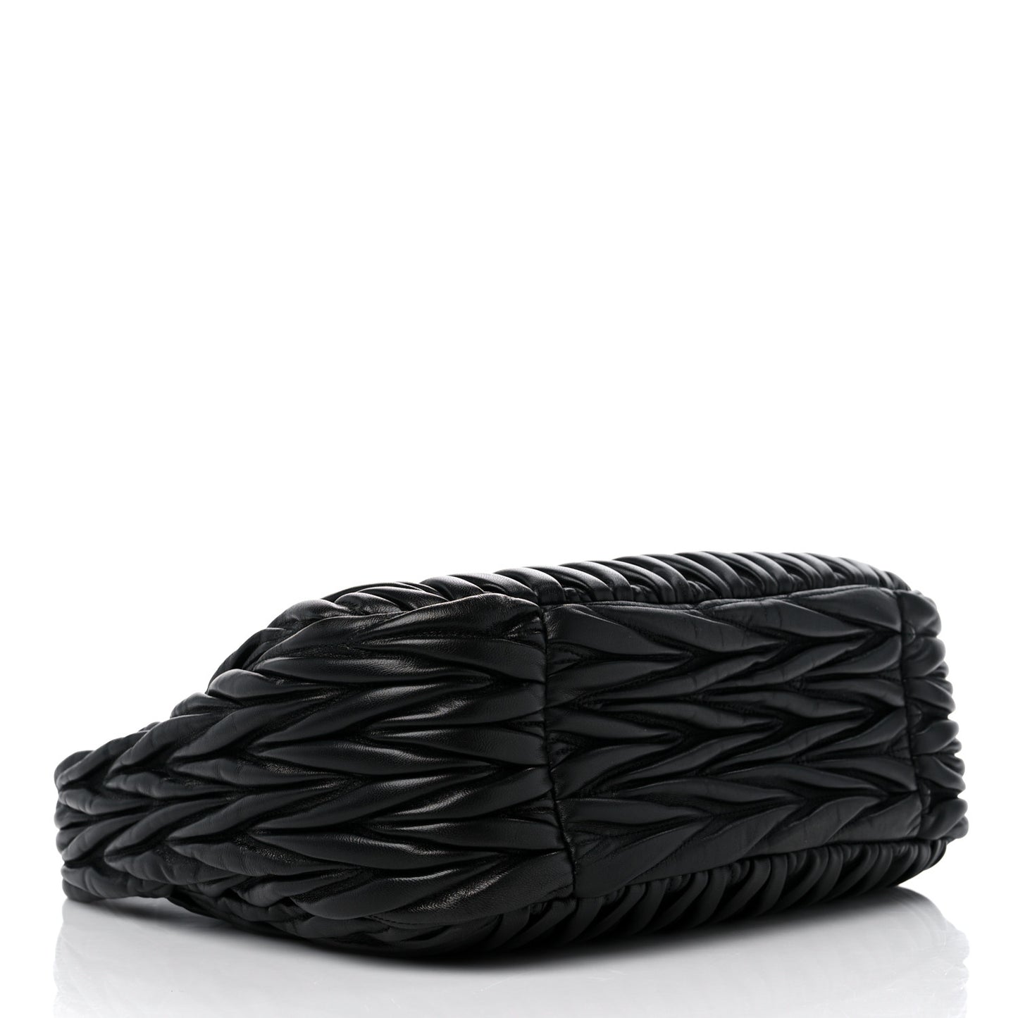 Nappa Matelasse Wander Large Hobo Black