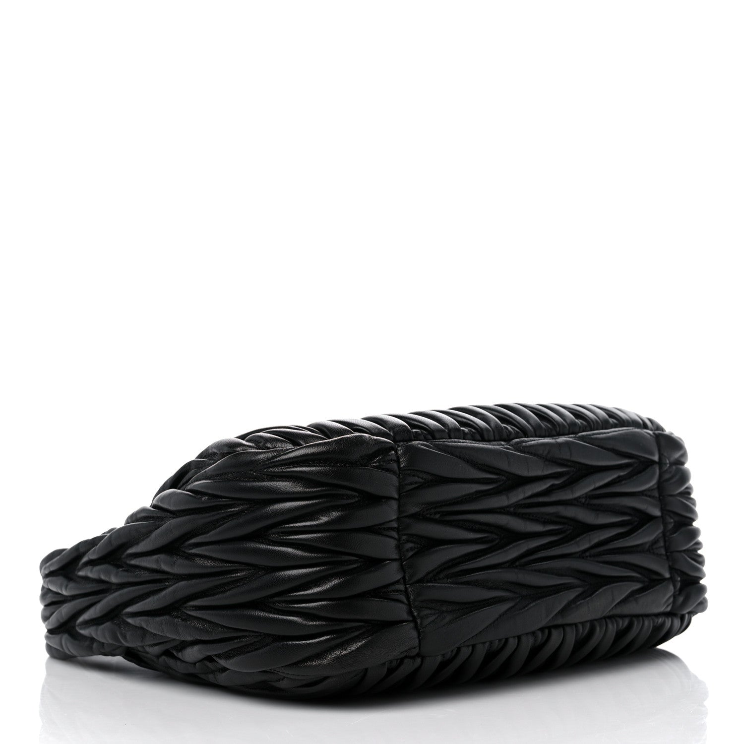 Miu Miu Nappa Matelasse Wander Large Hobo Black 4 of 8