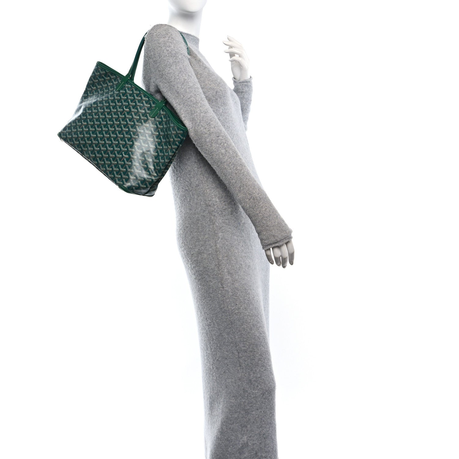 Goyard Goyardine Artois PM Green 3 of 10