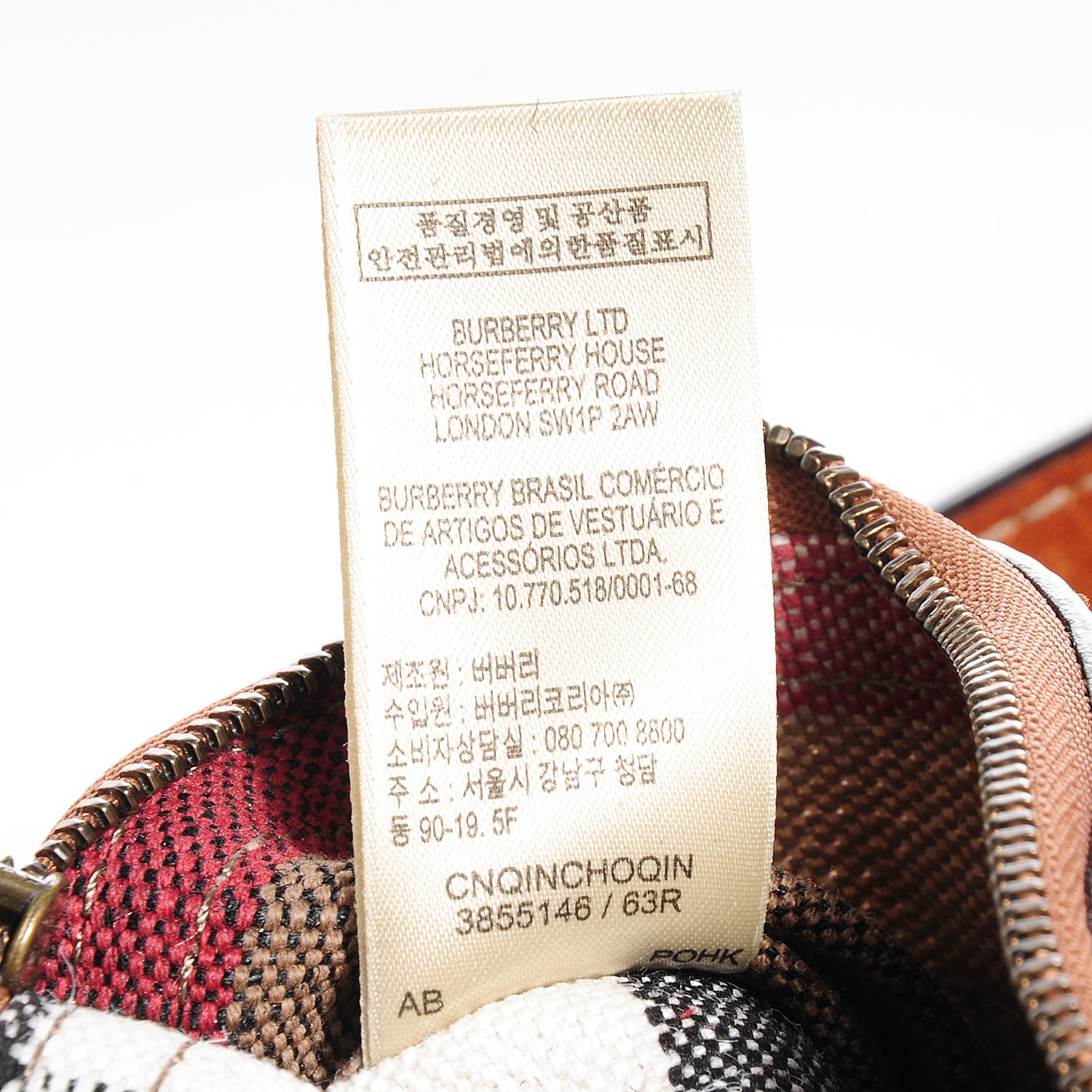 Burberry Canvas Mega Check Medium Susanna Tote 7 of 10