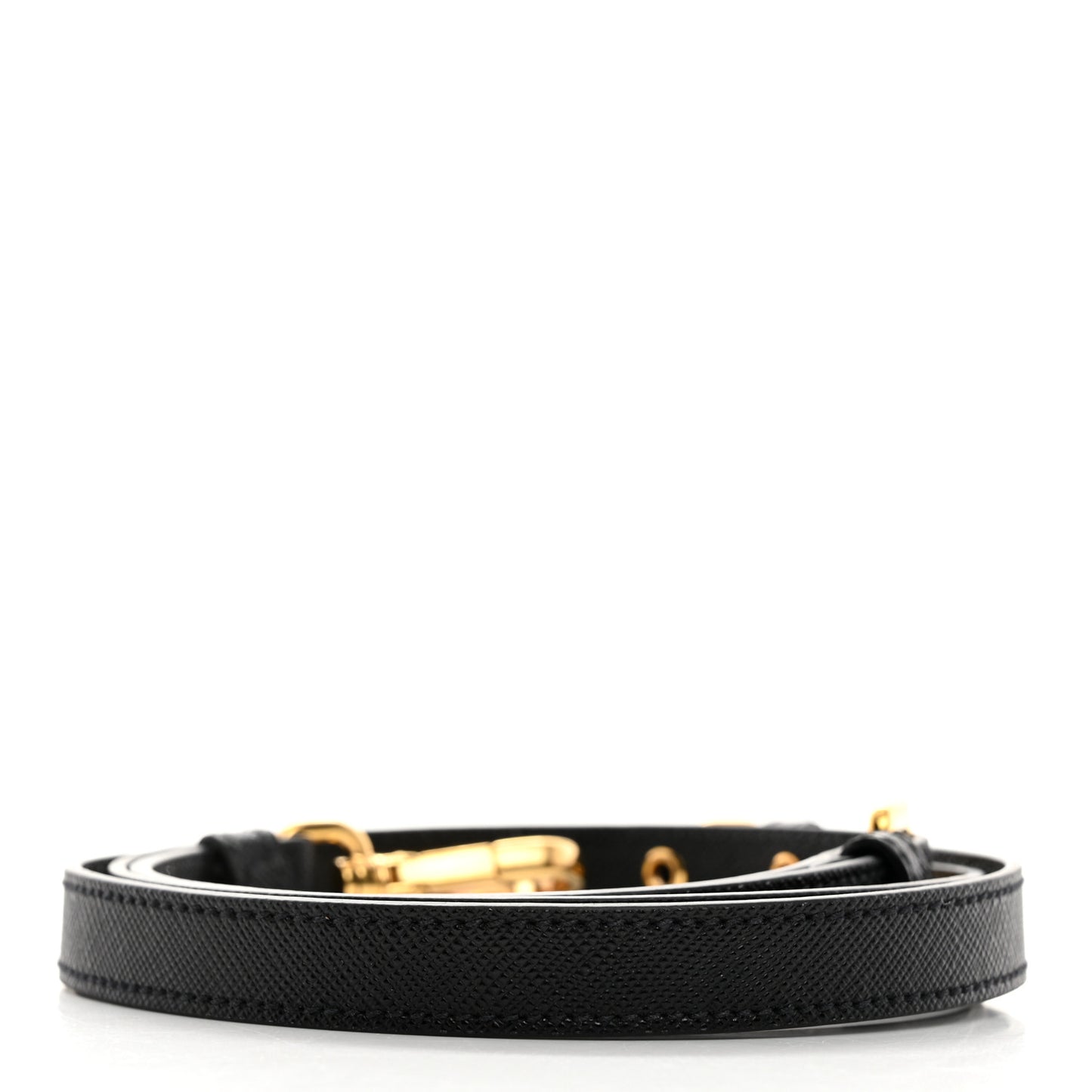 Saffiano Adjustable Shoulder Strap Black