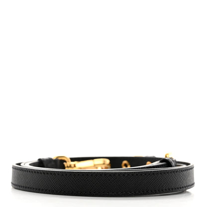 Prada Saffiano Adjustable Shoulder Strap Black 2 of 3
