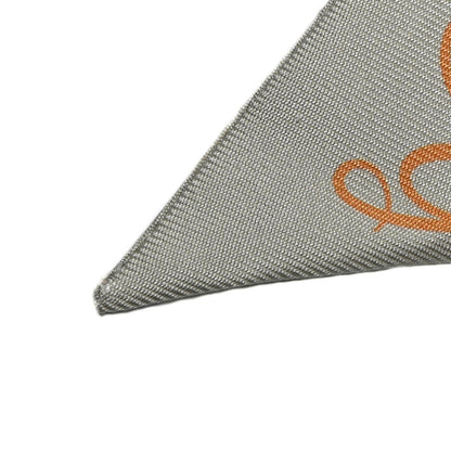 Hermes Silk Parade CG Twilly Gris Perle Vert Jaune 11 of 11