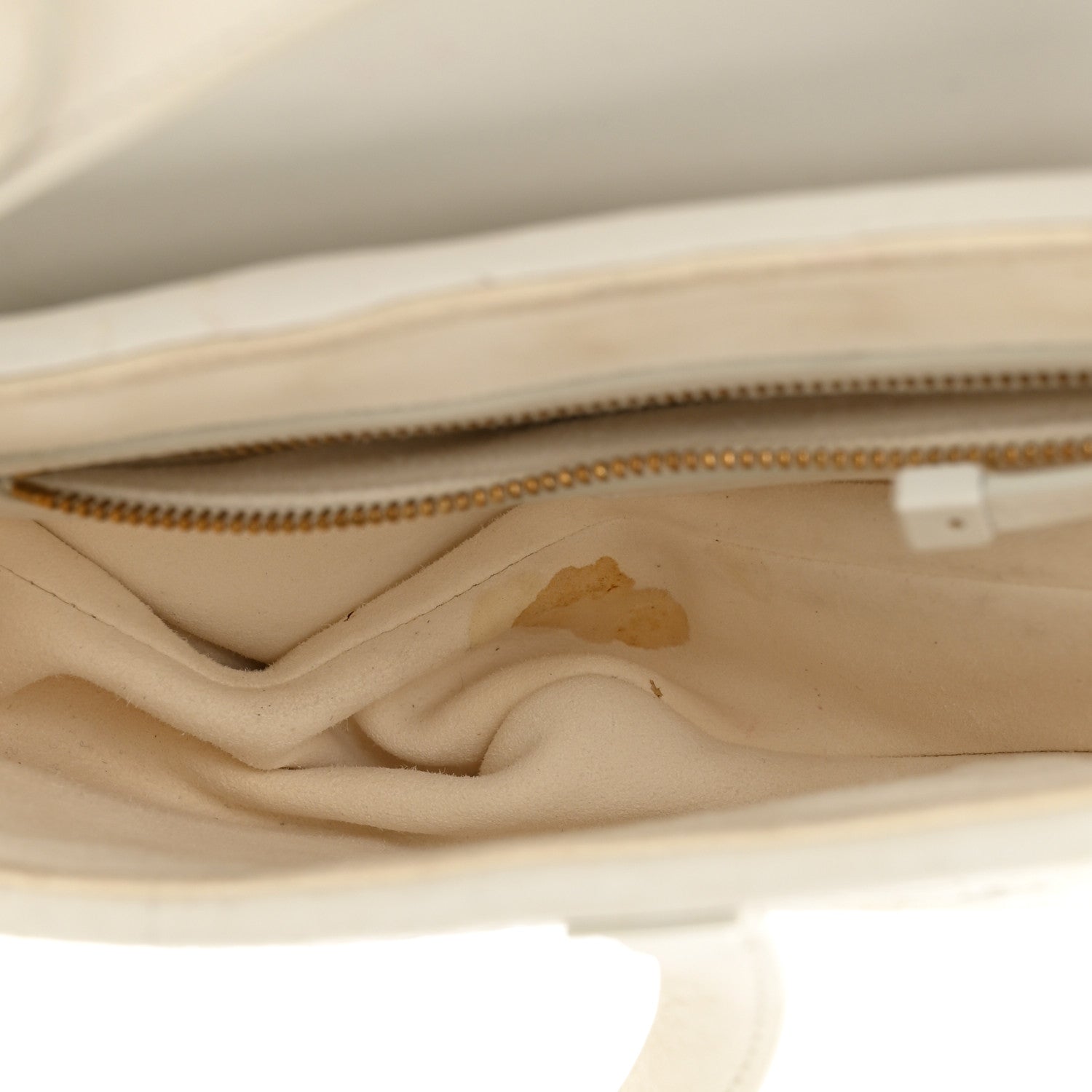 Christian Dior Ultra Matte Woven Saddle Bag White 11 of 11