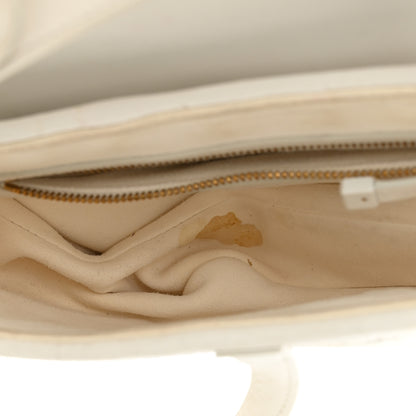 Christian Dior Ultra Matte Woven Saddle Bag White 11 of 11