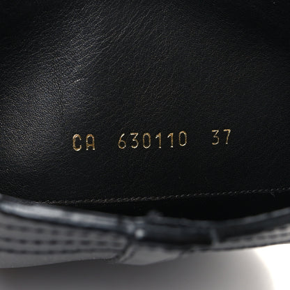Saint Laurent Calfskin Kate 60 Western Knee High Boots 37 Black 6 of 7