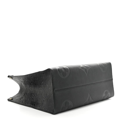 Louis Vuitton Empreinte Monogram Giant Onthego GM Black 4 of 10