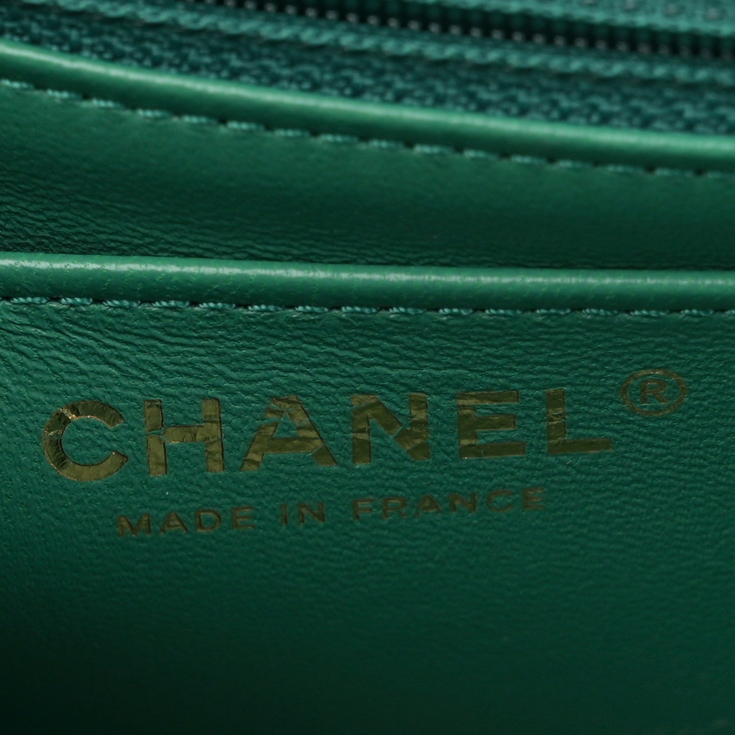 Chanel Aged Calfskin Quilted 2.55 Reissue Mini Flap Green 6 of 10