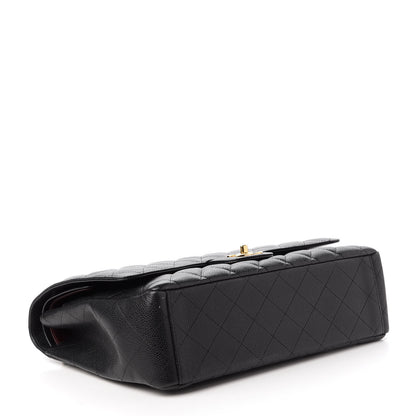 Chanel Caviar Quilted Maxi Double Flap Black 4 of 10