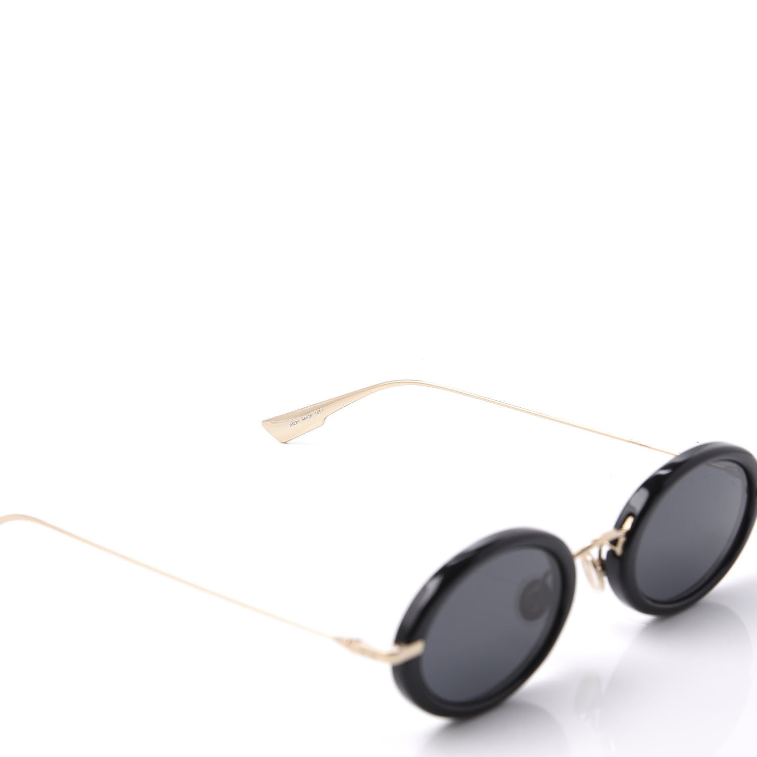Christian Dior Hypnotic Round Sunglasses Gold Gray 6 of 8