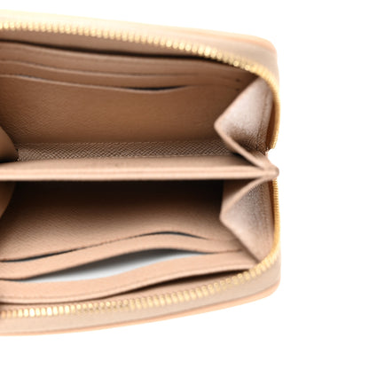 Louis Vuitton Hollographic Monoglam Zippy Coin Purse Wallet Beige 5 of 6