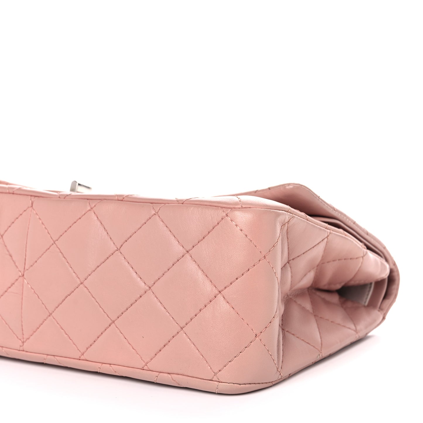 Aged Calfskin Quilted 2.55 Reissue 226 Flap Pink