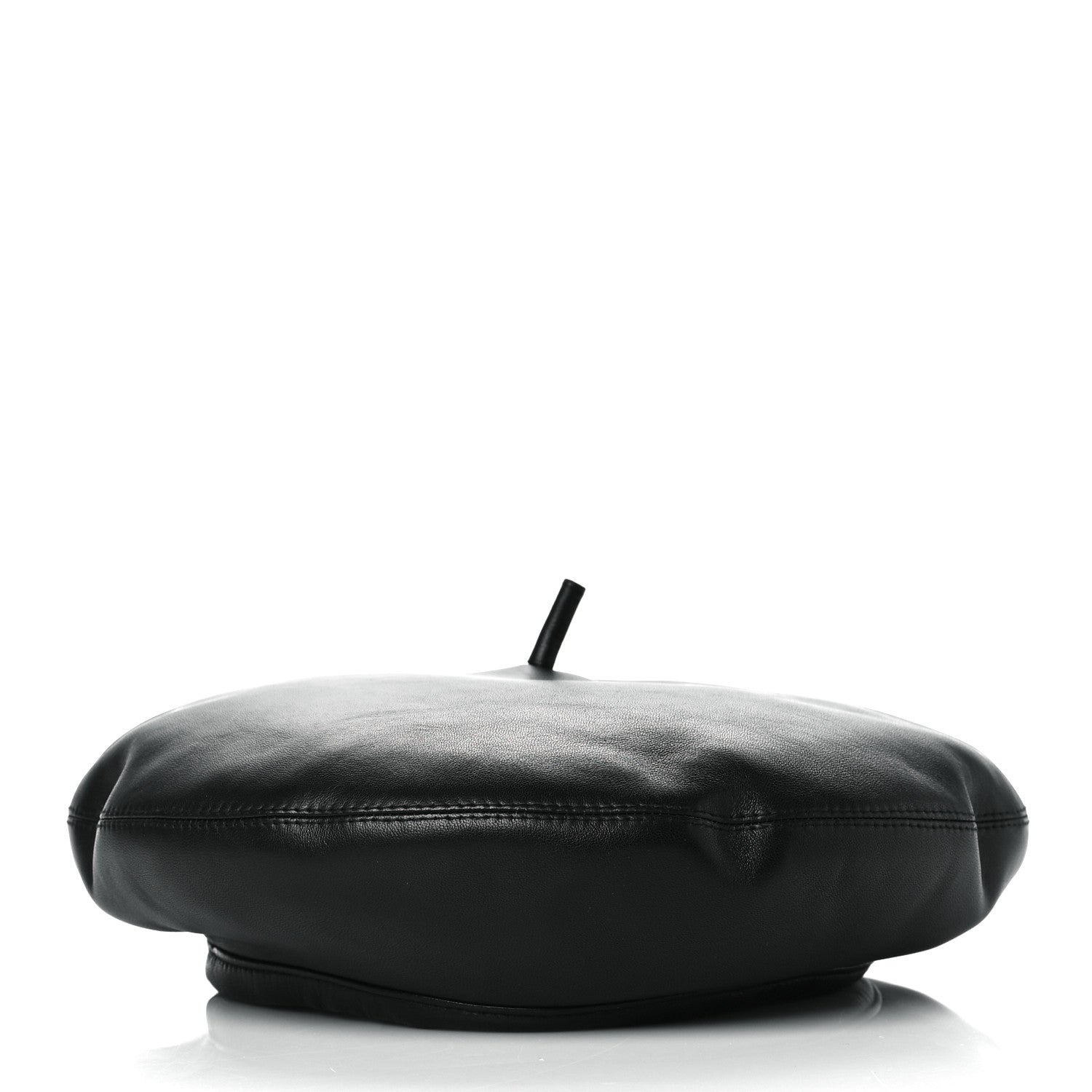Christian Dior Lambskin D-Dream Beret 57 Black 2 of 8