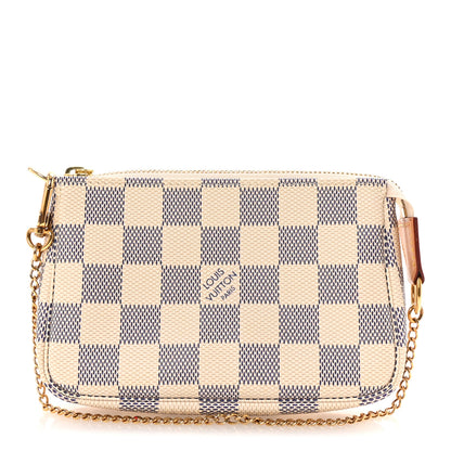 Louis Vuitton Damier Azur Mini Pochette Accessories 1 of 8