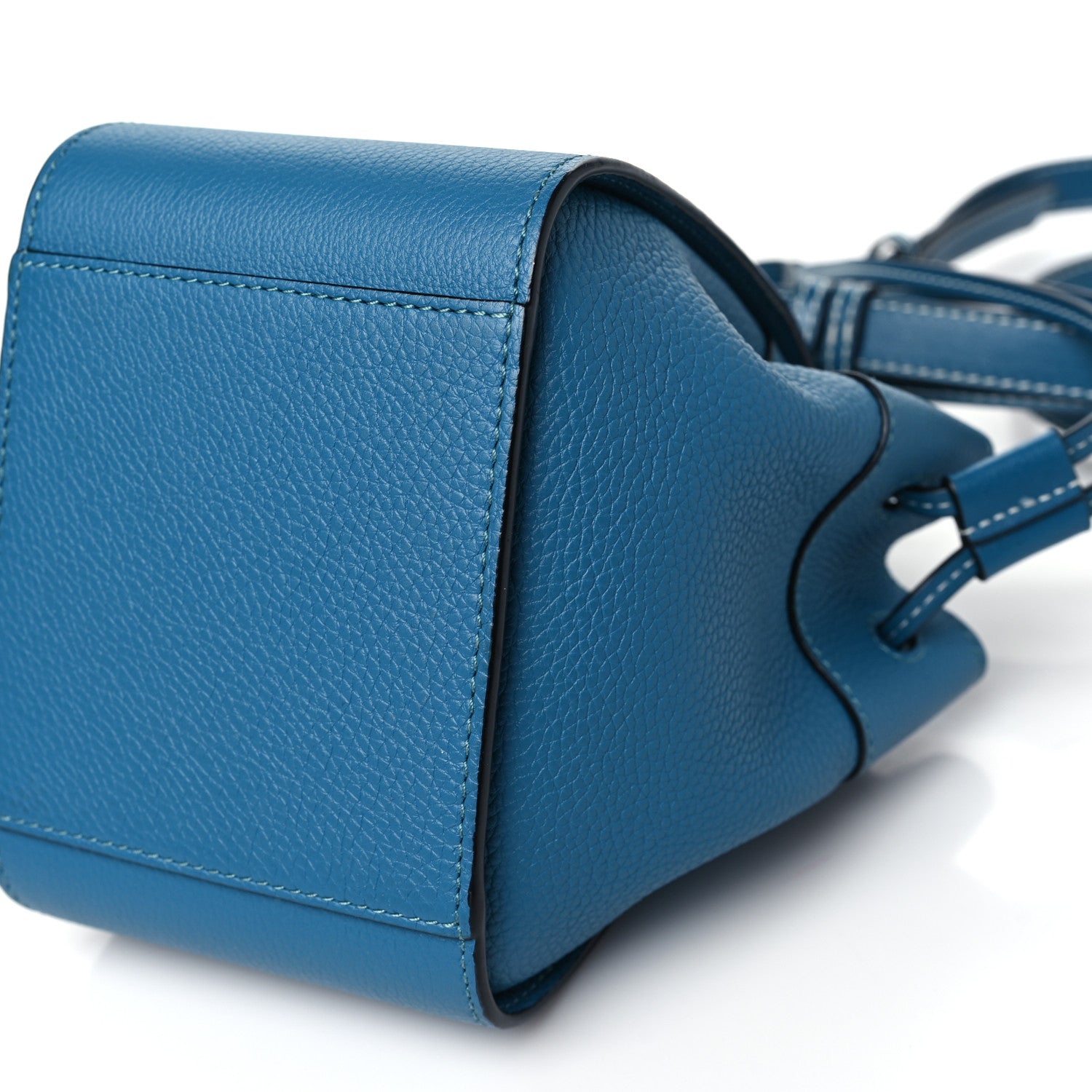 Loewe Calfskin Mini Hammock Shoulder Bag Dark Blue 10 of 10