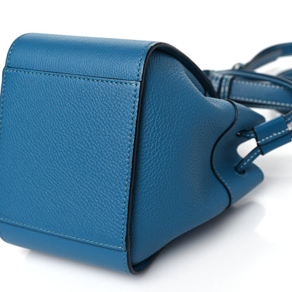 Loewe Calfskin Mini Hammock Shoulder Bag Dark Blue 10 of 10
