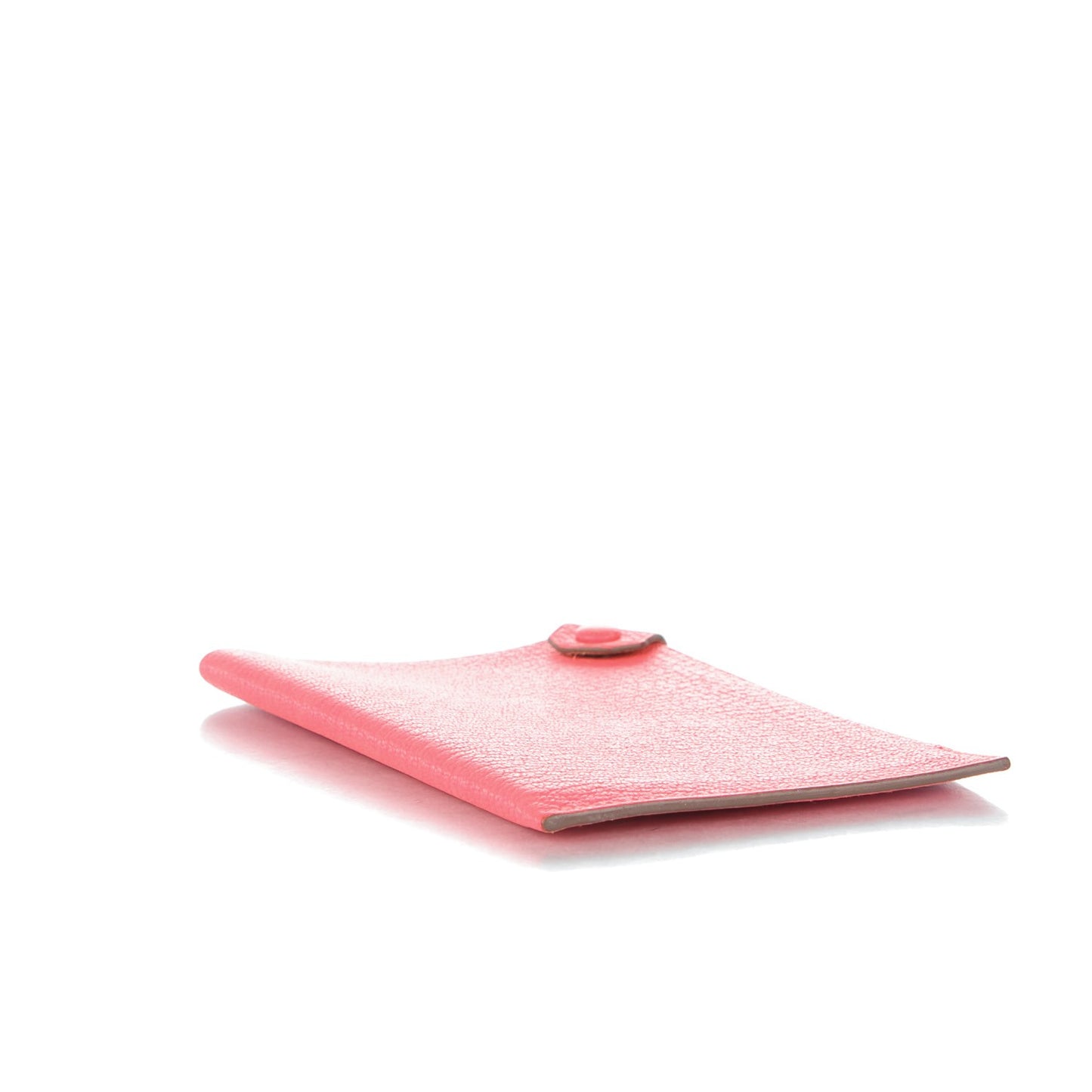 Chevre Mysore Tarmac PM Passport Holder Rose Lipstick