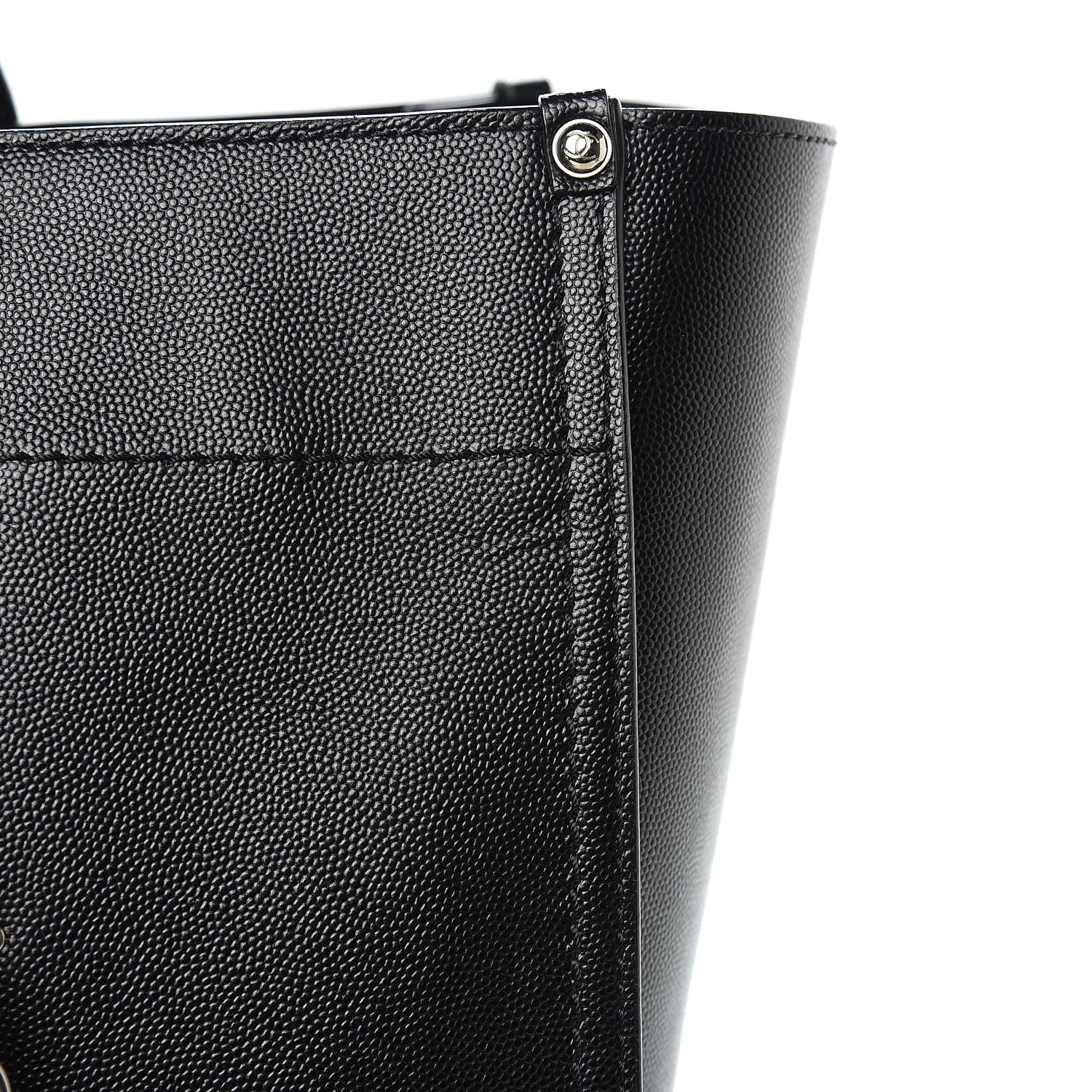 Chanel Caviar Large Studded Deauville Tote Black 11 of 14