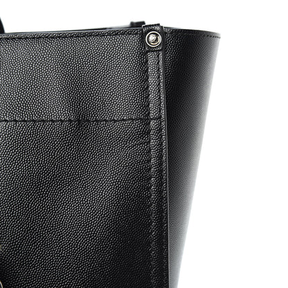 Chanel Caviar Large Studded Deauville Tote Black 11 of 14