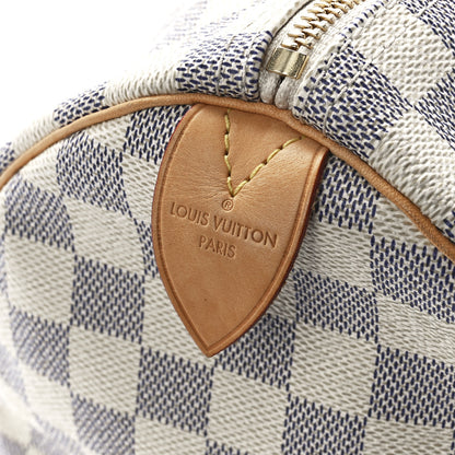 Louis Vuitton Damier Azur Speedy 30 7 of 12