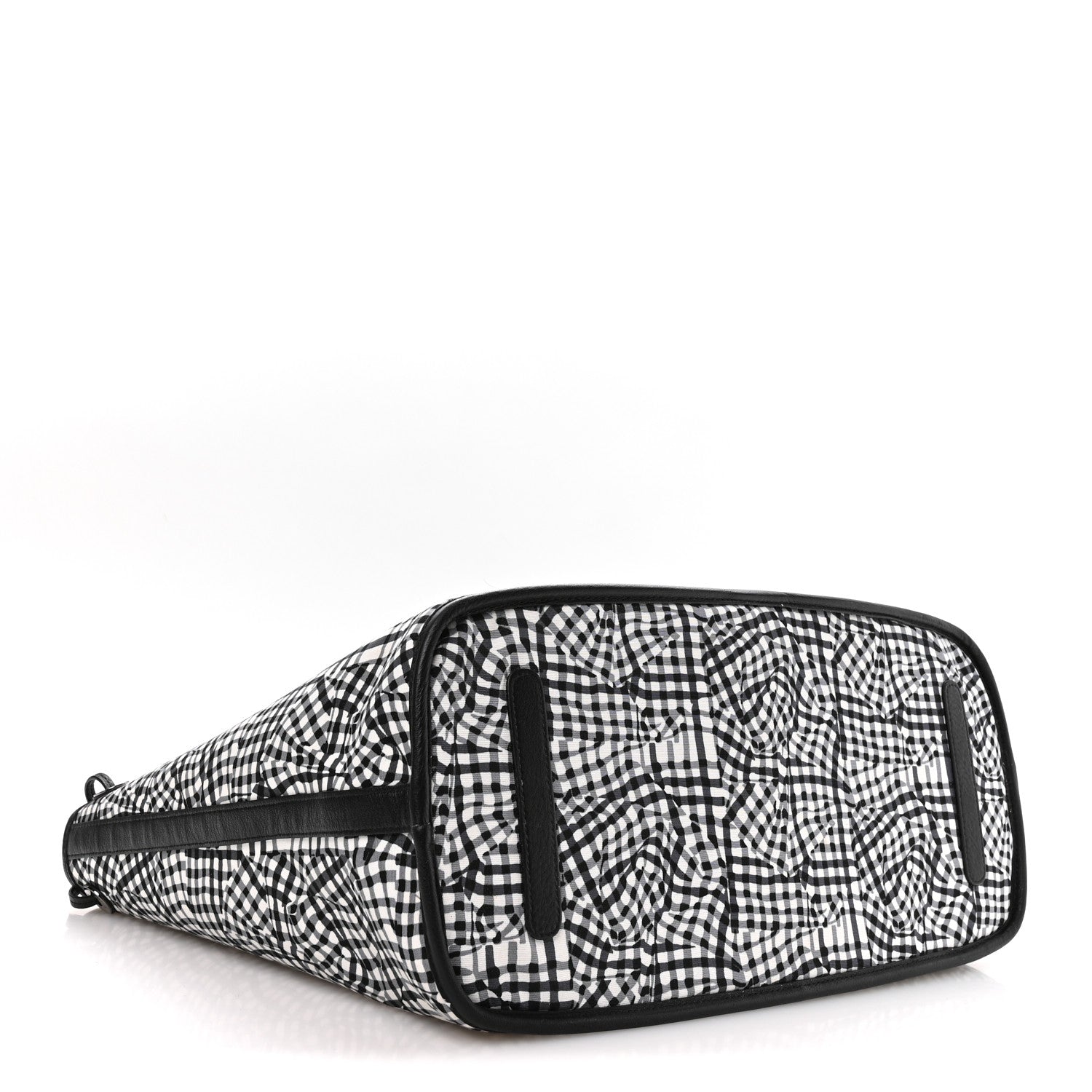 MCM Visetos Large Liz Reversible Shopper Tote Black 7 of 16