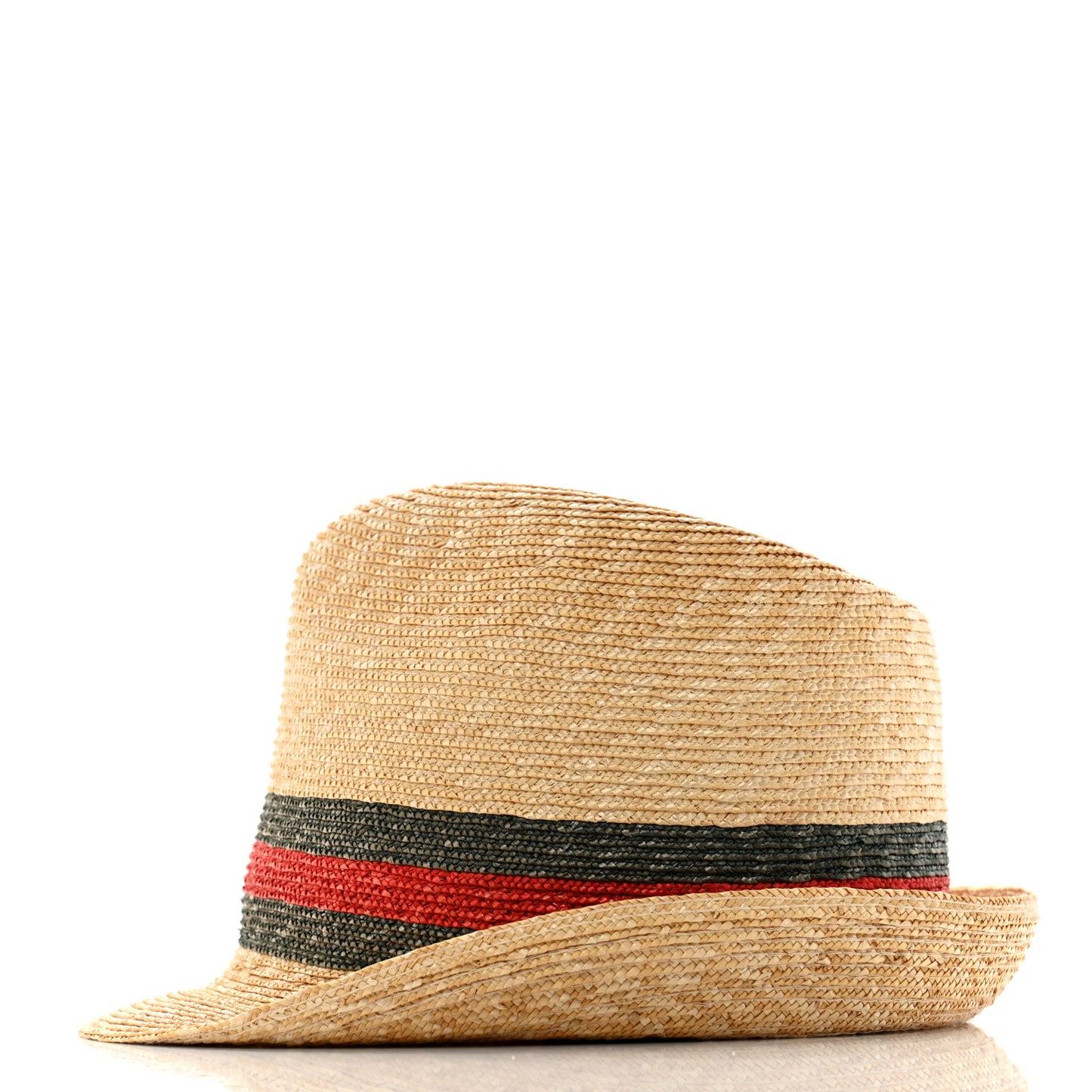 Abaca Straw Web Fedora Hat L