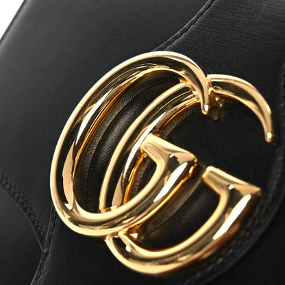 Gucci Vitello Palmellato Lux Small Arli Flap Shoulder Bag Black 15 of 16