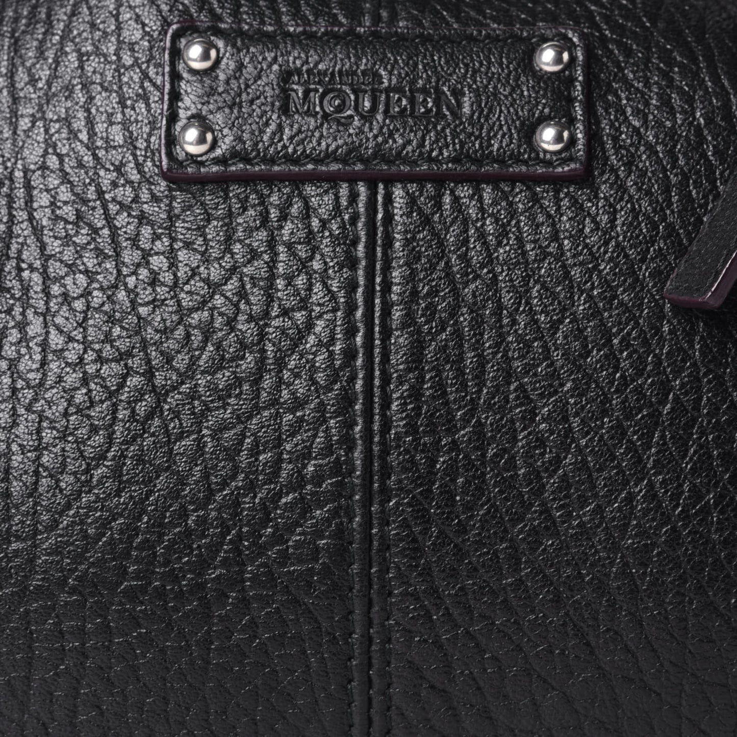 Calfskin De Manta Clutch Black