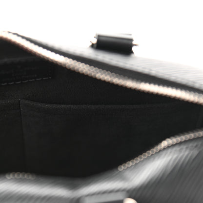 Louis Vuitton Epi Speedy Bandouliere 25 Black 10 of 16