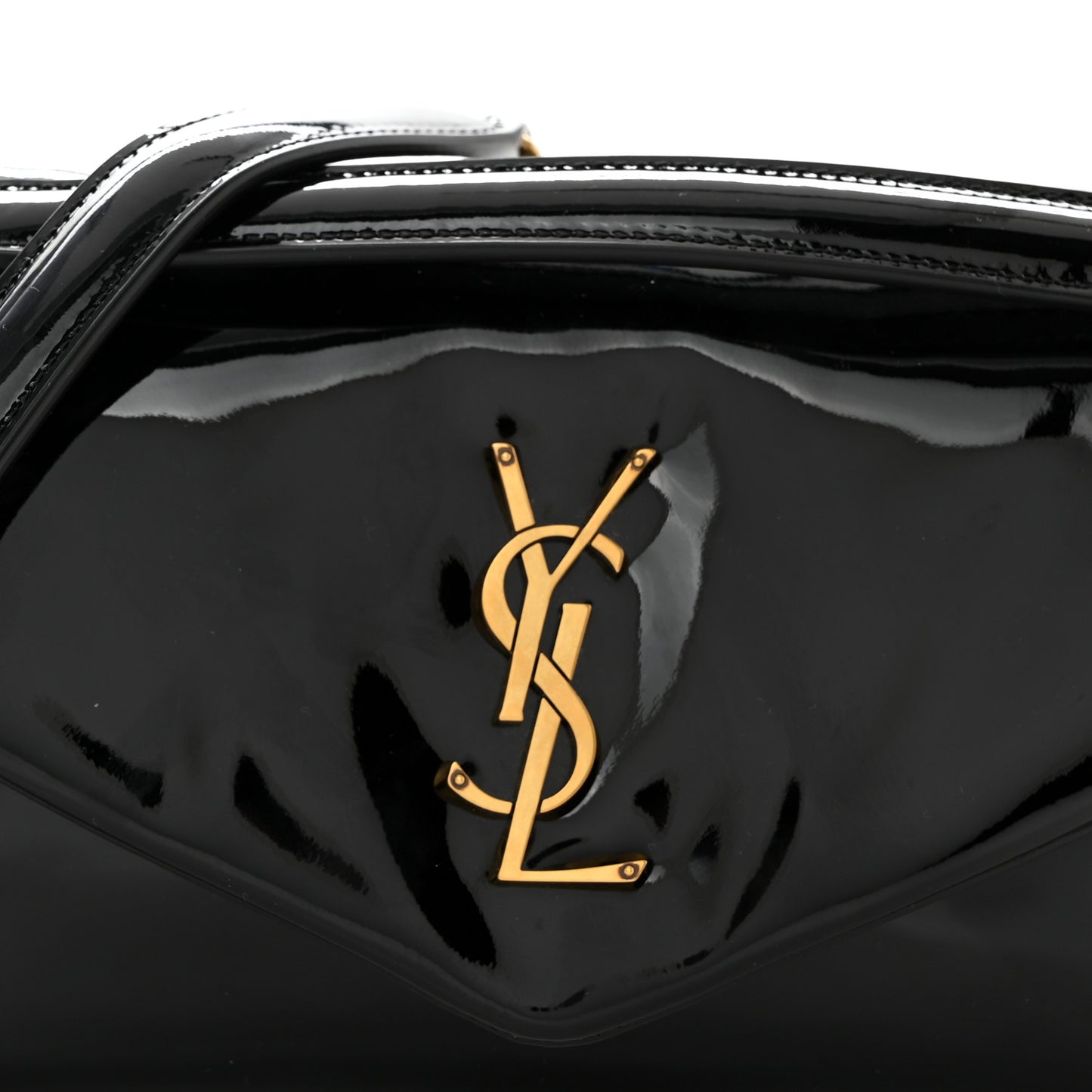 Patent Calfskin Calypso Black