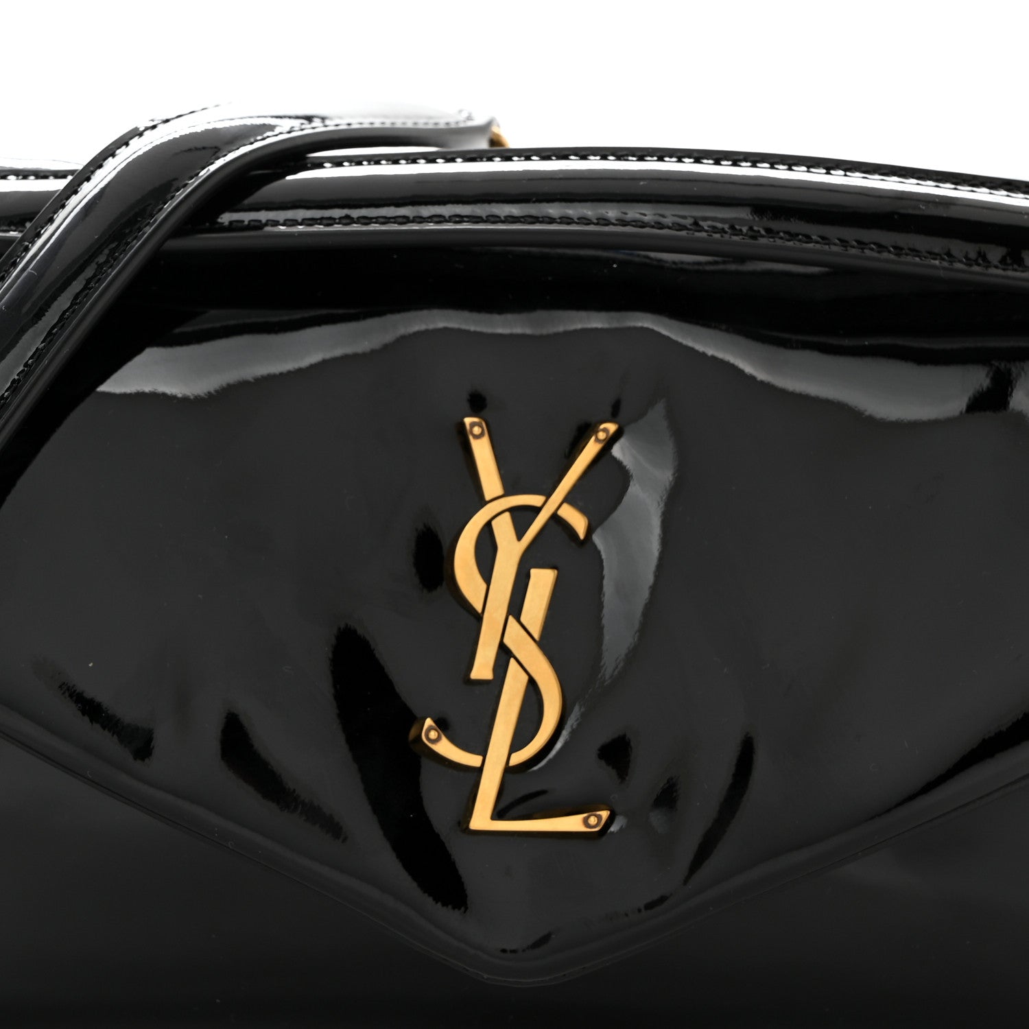 Saint Laurent Patent Calfskin Calypso Black 8 of 10