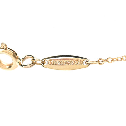Tiffany 18K Yellow Gold Diamond .29ct Elsa Peretti Diamonds by the Yard Pendant Necklace 4 of 7